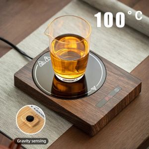 Herramientas Taza de café Calentador de tazas para el hogar Oficina Té con leche Almohadilla calentadora de agua 5 temperaturas constantes Apagado automático opcional La mejor idea de regalo 100 °C