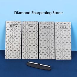 Gereedschap Diamantmessleden slijpende steen slijpen Keukengereedschap Accessoires Gadgets 1 4PCS SET GRIT 400 600 1000 Fijne whetstone