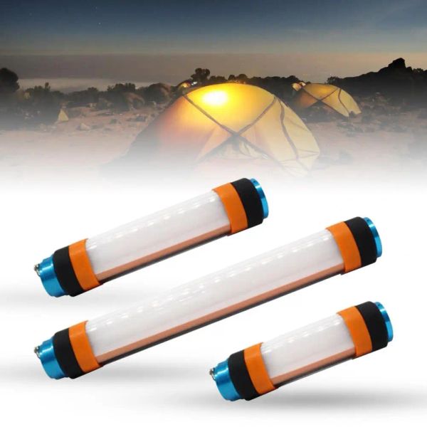 Outils lampe de poche LED efficace lampe de tente magnétique USB Rechargeable longue durée de vie d'urgence petite lampe de poche LED inoffensive