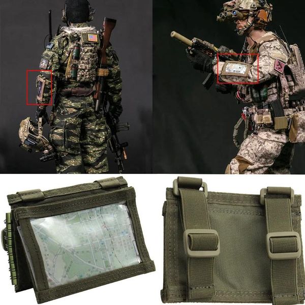 Outils Elastic NSWDG Tactical Training Team Admable Alimable Araphip Map Map Sac 500d Dupont Coadura tissu