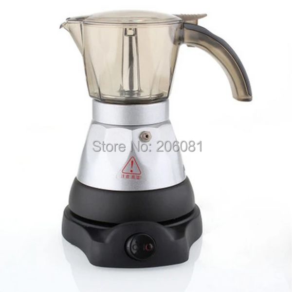 Outils Cafetière moka électrique. Offre spéciale cafetière moka, capacité de 3 tasses, 220v de haute qualité et vente directe en usine