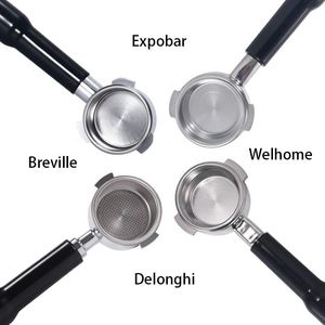 Gereedschap Expobar/gemilai/nuova/welhome/breville/delonghi Koffie Filterhouder Bodemloze Filter 51mm/54mm/58mm met Mand