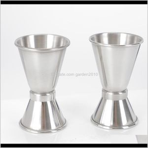 Outils Usine Vente Directe 15 30Ml Double Tête En Acier Inoxydable De Mesure En Métal Cocktail Whisky Mélange Tasse Yplo9 Ep0Gx