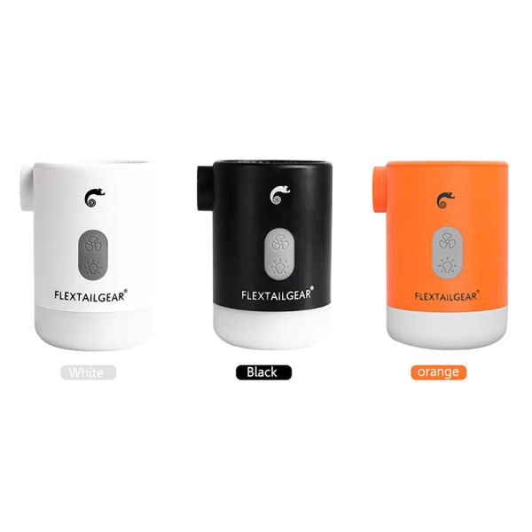 Outils Flextailgear Max Pump 2 Pro Mini pompe à air portable Équipement de camping Gonfleur électrique USB Éclairage de charge pour l'extérieur