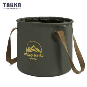 Herramientas Cubos plegables Bolsas de agua impermeables Fregadero de agua Viaje portátil Cuenca plegable Pesca Senderismo Cubos de almacenamiento Equipo de camping