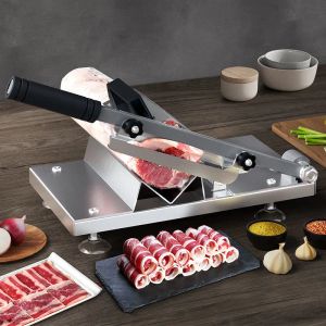 Outils Fruit Vegetable Tools Boussac Beef Herb Mutton Rolls Cutter Meat Slicer Cuisine Kitchets Gadgets Household Manual Agneau Frozen Cutaine Machi