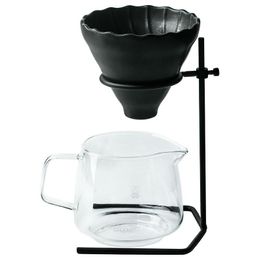 Gereedschap Handgebrouwen koffiefilterset met V60 porseleinen koffie handbrouwpotten giet over koffieketel pot druppelaar stand cup 700ml