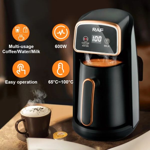 Outils Haute température 300ML café thé cuiseur lait turc café multifonctionnel machine à café cafetière électrique cafetière