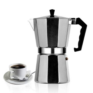 Gereedschap HOODAKANG Kookplaat Moka Koffiezetapparaat, Italiaanse Espresso, Expresso Percolator, Cafe Koffiepot, 1, 2, 3, 6, 9, 12, 14Cup