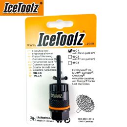 Outils Icetoolz 09C1 Cassettes Tool de retrait à roue libre pour Shimano / Chris King / Suntour / Sunrace / Sram Cassettes outils de réparation de vélos à roues