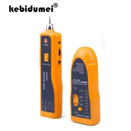 Outils KebiduMei pour UTP STP Cat5 Cat6 RJ45 Ligne Finder Téléphone Traceer Traceur Traceur Diagnostic Tone Tool Kit LAN Câble réseau Tester