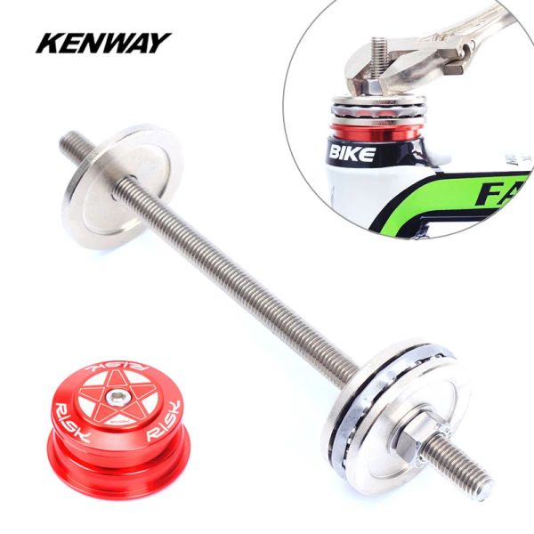 Outils Kenway 3456mm Bike Headset Installation Press Tool pour VTB Road Bicycle BB86 BB90 BB91 BB92 Cup de support
