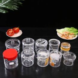 Gereedschap Keukenbenodigdheden Acryl Kruidenpot Restaurant Plastic Suikerpot Verdikt Anti-drop Chilipeperpot met deksel Kruidenbott