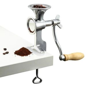 Gereedschap handmatig thuisgebruik roestvrijstalen droge graan maïsmolen koffiebonenmolen crusher