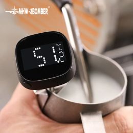 Outils Mhw3bomber Thermomètre numérique à lecture instantanée Thermomètres alimentaires pour cafetière pour la cuisson Bbq Camping Barista Accessoires de cuisine