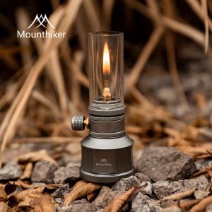 Gereedschap Mounthiker Outdoor Camping Gastanklamp Lichtgewicht Draagbare Emotionele Camping Toeristenlamp Energiebesparende langdurige verlichting