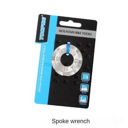 Gereedschap Multitool Slrench Reparatie Tool 8 Way Groove Anti-Resistance Coil AANPASSING TRANDELAAR BIKKE WIER RIM RISTER Sleutel 1 PCS Spoke sleutel HKD230804