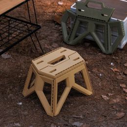 Outils Naturehike – tabouret pliant portable d'extérieur, tabouret de camping portable en plastique, poignée à haute charge, tabouret de camping Mazza