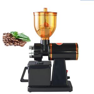 Gereedschap Nieuwe 180W Elektrische Koffiemolen Bean Miller Espressomachine 8 Stappen Antijump 60mm Platte Burr Grinder koffiezetapparaat