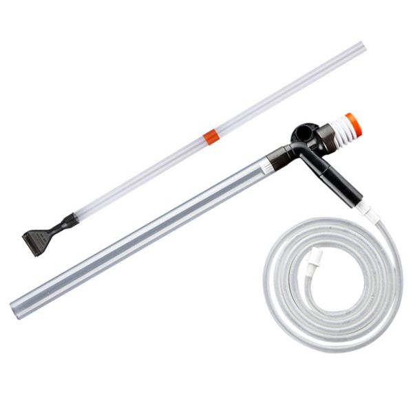 Outils nouveau changeur d'eau d'aquarium dispositif d'aspiration manuel pompe de lavage de sable outil de nettoyage de Siphon 37