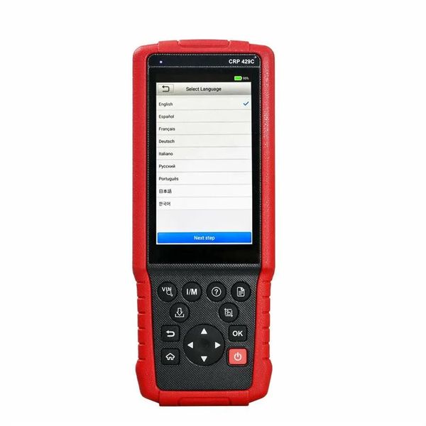 Gereedschap Nieuw product X431 CRP429C OBD2 Code Scanner Diagnostic Tool Test Motor ABS AIRBAG at336a