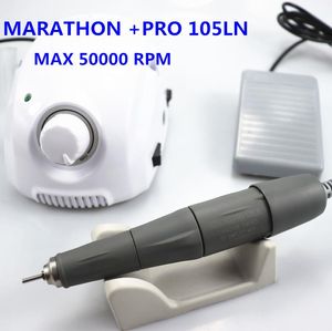 Outils New Strong Marathon Champion3 Strong 210 Pro 105ln Handle 50000 RPM Electric Nail Forte Forte 210 Nail Art Tool