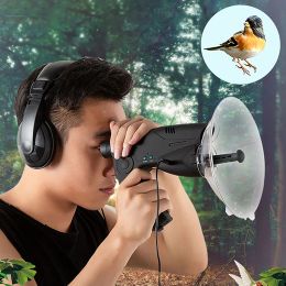 Outils Microphone parabolique monoculaire, plat de collecte de son parabolique, dispositif mobile à oreille bionique, amplificateur de son monoculaire 8X