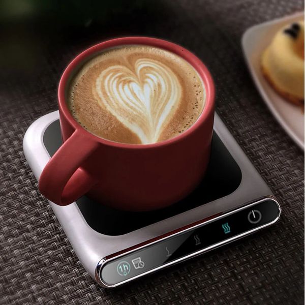 Herramientas Calentador de Tazas de café portátil Posavasos calefactor eléctrico USB Taza Calentador de Leche Tazas calentadas Té Caldera de Agua Esteras para Oficina Hogar