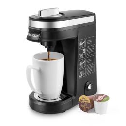 Gereedschap Draagbare KCup Koffiezetapparaat Maker Capsule Espresso Cafetera Pod Brouwer voor Enkele Kop Capsule met 360 ml Reservoir