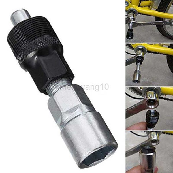 Herramientas Práctica MTB Herramienta de cigüeñal de bicicleta Extractor de rueda de manivela de bicicleta Soporte inferior Pedal de bielas Herramienta de reparación de removedor de pedal Ciclismo HKD230804