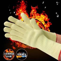 Gereedschap Promotie Verkoop 2 stks/partij Magnetron Isolatie Handschoenen 500 Graden Hittebestendige Barbecue