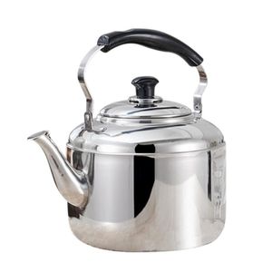 Promotion des outils !Bouilloire en acier inoxydable, bouilloire à thé sifflante, café, cuisinière à Induction pour la cuisine domestique, Camping pique-nique 4L