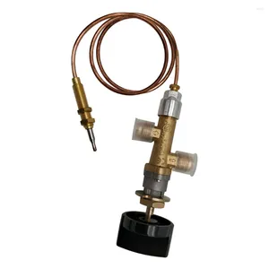 Outils Propane GPL Gaz Foyer Contrôle Soupape De Sécurité Dispositif De Défaillance De Flamme Chauffe-Coq BBQ Cuisinière Fours Avec Thermocouple Et Bouton