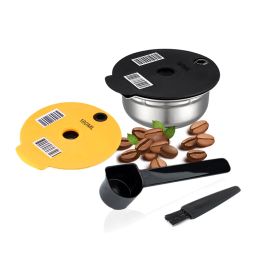 Outils filtres à capsules de café réutilisables pour Bosch Tassimo Suny Happy Vivy dosettes de recharge en acier inoxydable Capsule de café 60/180/200/220ML