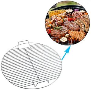 Gereedschap Ronde anti-aanbak hittebestendigheid Roestvrijstalen buitenbarbecue BBQ Grill Rack