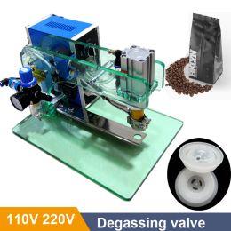 Machine semi-automatique d'applicateur de valve de café des outils 110V 220V pour la valve de dégazage à sens unique
