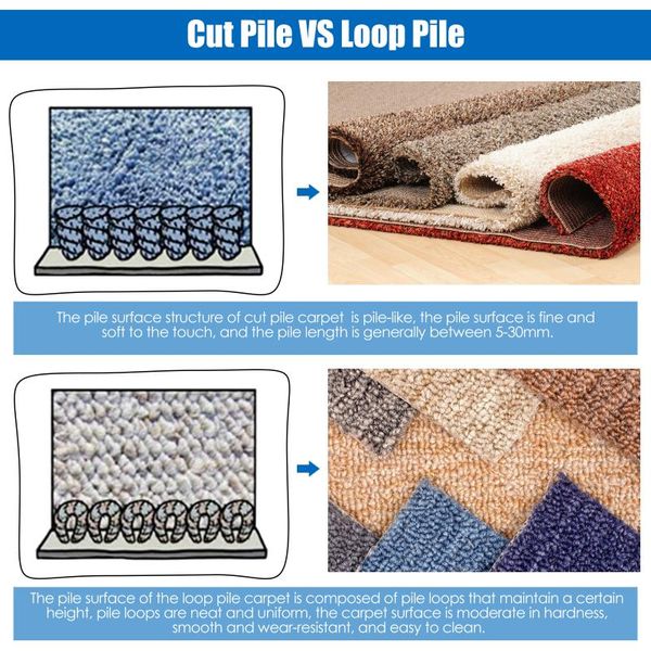 Herramientas de nociones de costura, pistola eléctrica para tejer alfombras, máquina de flocado para tejer bucles de pila cortada, alfombra de alta velocidad DIY de 721mm