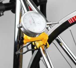 Herramientas Herramienta de mesa de ajuste de anillo simple para bicicletas Road Mountain Bike Rim Wheel Remoling Machine Machine Dial Dial Dial