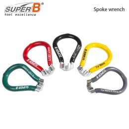 Outils Super B TB5540 / 50/60/96/98 Télectricité à rayons de vélo pour 3,2 3,3 3,5 Mavic 5,65 Mavic 6,4 mm Tool de réparation de vélo de mamelon