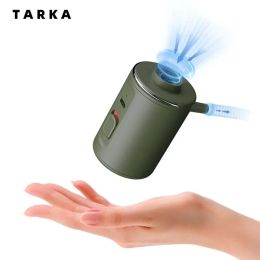 Herramientas Tarka 5 Boquillas Bomba de aire eléctrico Compresor de aire inalámbrico 2 en 1 Catchón de campamento camas de aire turístico Pequeñas bombas inflator/deflator