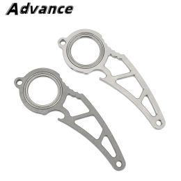 Tool Titanium Alloy Bottle Opener Wrench Outdoor Camping Multifunctionele Tool Keyring Accessoires Men Gift