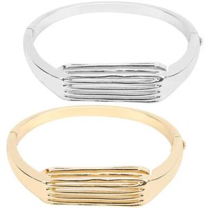 Outils Outils Bracelet en métal Bracelet en acier inoxydable Bracelet en métal Accessoire de décoration de poignet pour Fitbit Flex 2 Attelle de décoration de poignet