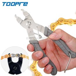 Gereedschap Toopre Fietsketting Checker Gesp Tang MTB Bike Chain Quick Release Magic Link Bike Gauge Remklauwen Fietsketting Haak Gereedschap HKD230804