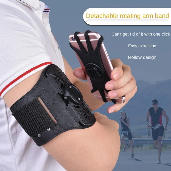 Tools Universal 7inch Outdoor Sports Phone Haband Bassband Cas pour Samsung Gym Running Phone Bag Band Band Band pour iPhone 14 Pro Max