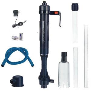 Outils mis à jour pour filtre à eau d'aquarium, changement de batterie, siphon électrique, aspirateur automatique pour réservoir de poisson, pompage de gravier, lave-filtre