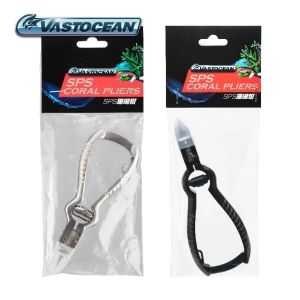 Gereedschap VASTOCEAN SPS Aquarium Rechte Coral Plant Tang Schaar Rvs Fish Reef Tank Cleaning Tools Cutter Clipper