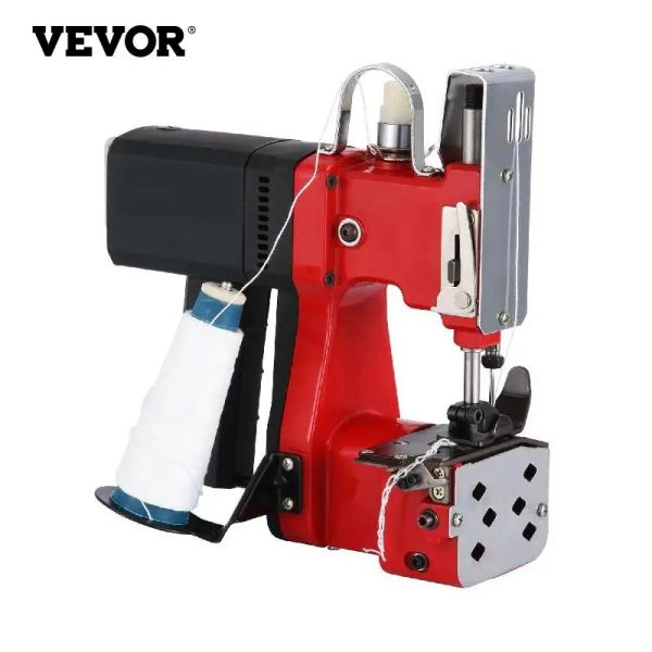 Outils VEVOR Machine à coudre électrique Portable Emballage automatique Agriculture Industrie textile Sac tissé Mini Overlock Sealer GK9890