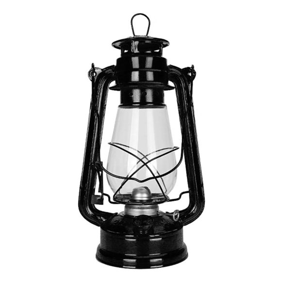 Outils Vintage kérosène lampe à huile lanterne 26/31 cm rétro kérosène lumière Camping tente atmosphère décorative éclairage extérieur Campinglight