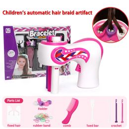 Outils VISIBLE électrique automatique tresse de cheveux pour enfants tressage de cheveux bricolage élégant tressage coiffure trois brins torsion tresse