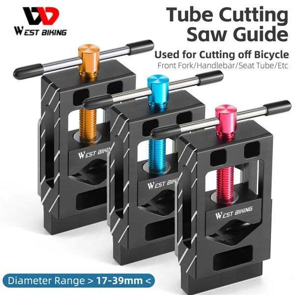Outils West Biking 1739 mm Bicycle de carbone Fibre de carbone Coupure de coupe Guide outils pour les lames de coupe-guidon de la barre de bille-pied